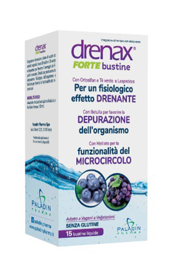 DRENAX FORTE MIRTILLO E UVA 15 BUSTINE - farmascienza.it