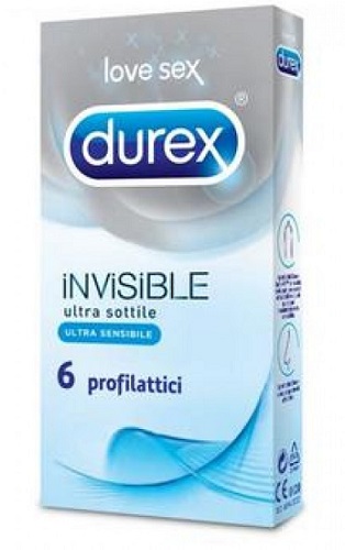 DUREX INVISIBLE PROFILATTICO 6 PEZZI - farmascienza.it