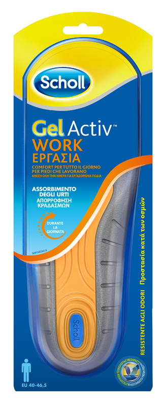 SCHOLL GEL ACTIV WORK UOMO - farmascienza.it