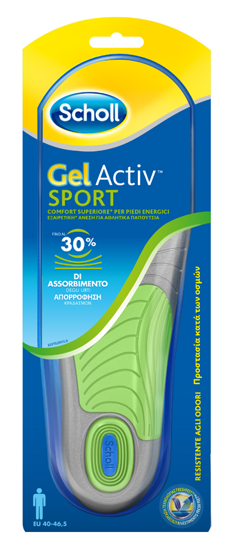 SCHOLL GEL ACTIV SPORT UOMO - farmascienza.it
