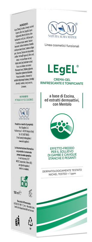 LEGEL CREMA-GEL RIFRESCANTE E TONIFICANTE PER GAMBE 150 ML - farmascienza.it