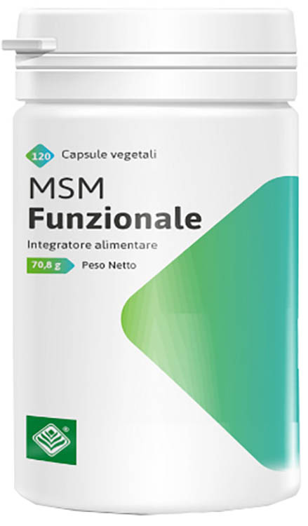 MSM FUNZIONALE 120 CAPSULE DA 590 MG - farmascienza.it