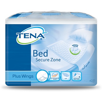 TRAVERSA PER INCONTINENZA TENA BED PLUS RIMBOCCABILE 80X180 CM PLUS 20 PEZZI - farmascienza.it