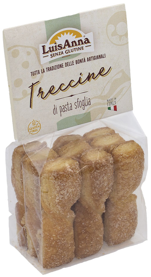 BISCOTTI SFOGLIA TRECCINE 130 G - farmascienza.it
