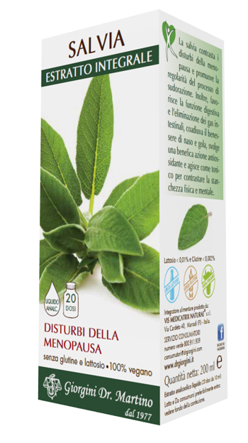 SALVIA ESTRATTO INTEGRALE 200 ML - farmascienza.it