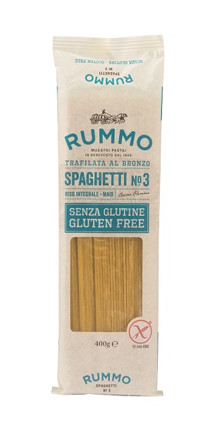RUMMO SPAGHETTI N3 DI RISO INTEGRALE E MAIS 400 G - farmascienza.it