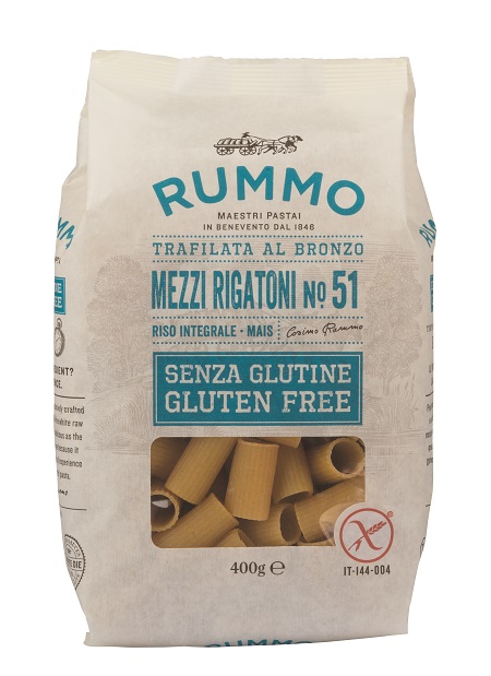 RUMMO MEZZI RIGATONI N51 DI RISO INTEGRALE E MAIS 400 G - farmascienza.it