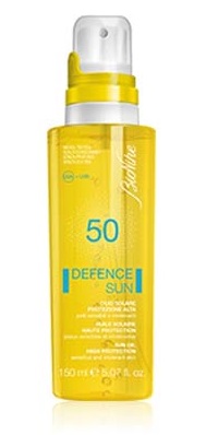 DEFENCE SUN 50 OLIO SOLARE PROTEZIONE ALTA 150 ML - farmascienza.it