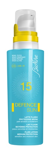 DEFENCE SUN 15 LATTE FLUIDO PROTEZIONE MEDIA 125 ML - farmascienza.it