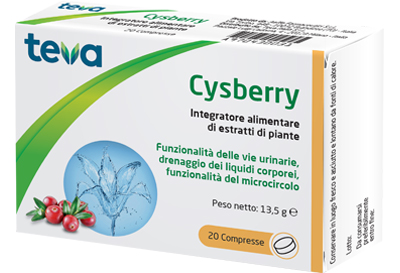 CYSBERRY TEVA 20 COMPRESSE - farmascienza.it