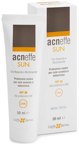 ACNEFFE SUN SPF 30 ALTA PROTEZIONE UVB PER CUTE ACNEICA E SEBORROICA 50 ML - farmascienza.it