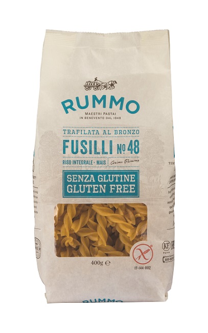RUMMO FUSILLI N48 DI RISO INTEGRALE E MAIS 400 G - farmascienza.it