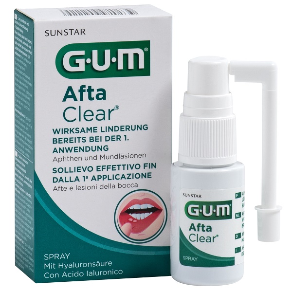 GUM AFTACLEAR SPRAY 15 ML - farmascienza.it