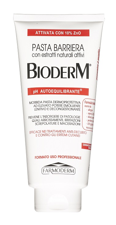 BIODERM PASTA BARRIERA TRASPIRANTE PH AUTOEQUILIBRANTE CON 10% ZINCO 300 ML - farmascienza.it