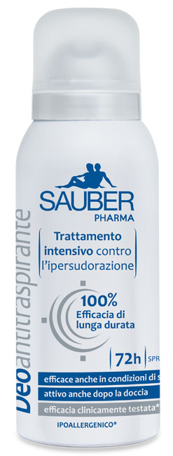 SAUBER ANTITRASPIRANTE 72 ORE SPRAY - farmascienza.it