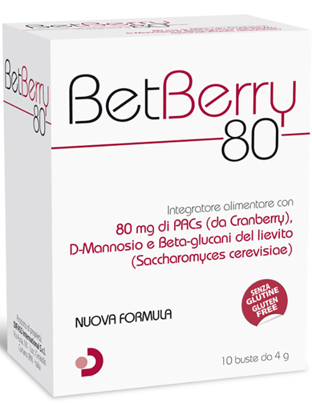 BETBERRY 80 10 BUSTINE - farmascienza.it