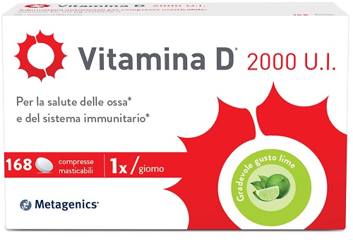 VITAMINA D 2000 UI 168 COMPRESSE MASTICABILI - farmascienza.it