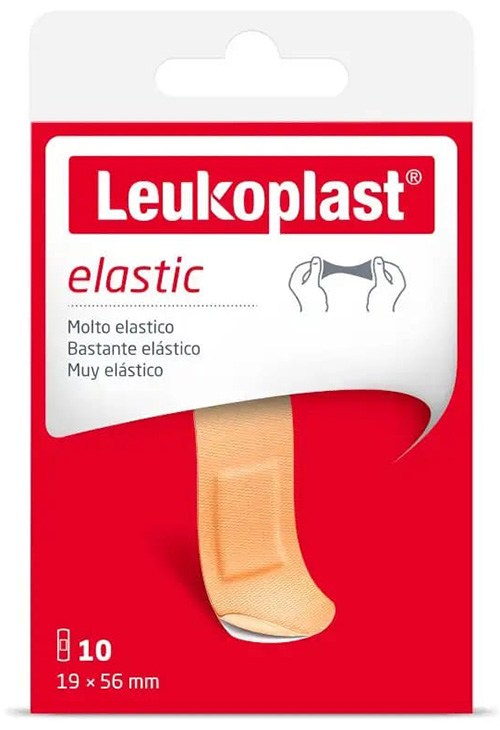 LEUKOPLAST ELASTIC 56X19 10 PEZZI - farmascienza.it