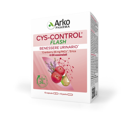 CYS CONTROL FLASH 20 CAPSULE - farmascienza.it