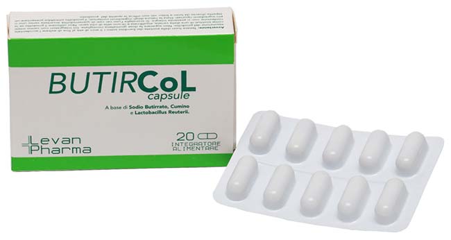 BUTIRCOL 20 CAPSULE - farmascienza.it