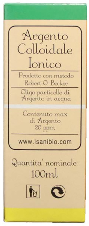 ARGENTO COLLOIDALE IONICO 20 PPM 100 ML - farmascienza.it