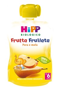 HIPP BIO FRUTTA FRULLATA PERA MELA 90 G - farmascienza.it