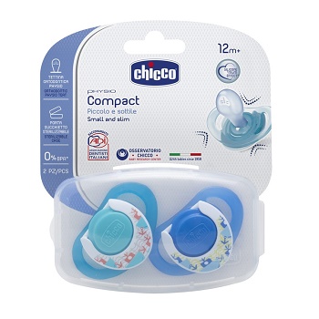 CHICCO SUCCHIETTO COMPACT BOY S 16-36 MESI 2 PEZZI - farmascienza.it