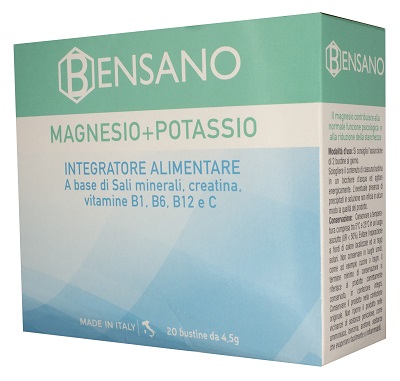 BENSANO MAGNESIO + POTASSIO 20 BUSTINE - farmascienza.it