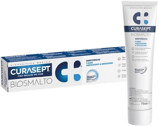 CURASEPT BIOSMALTO CARIE DENTIFRICIO 75 ML - farmascienza.it