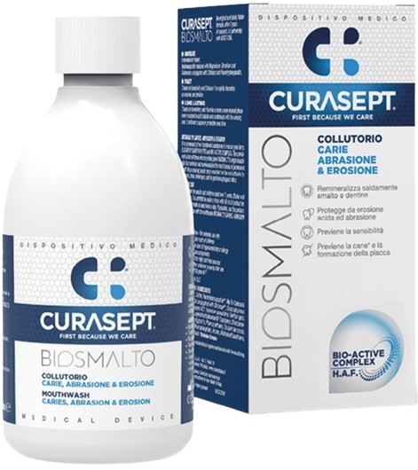CURASEPT BIOSMALTO COLLUTORIO CARIE ABRASIONE&EROSIONE 300 ML - farmascienza.it