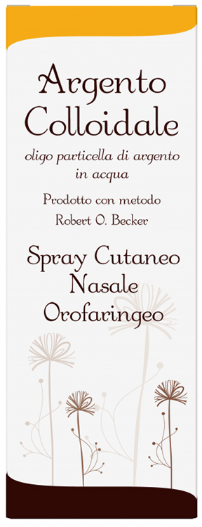 ARGENTO COLLOIDALE IONICO 40 PPM 50 ML SPRAY - farmascienza.it