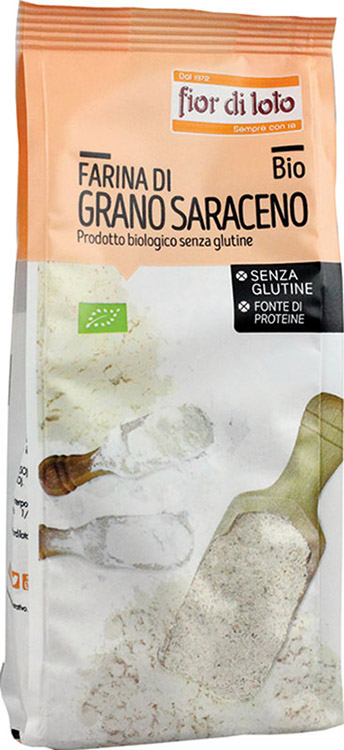 FARINA GRANO SARACENO SENZA GLUTINE BIO 375 G - farmascienza.it
