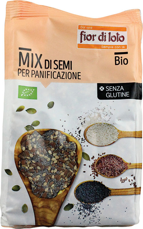MIX SEMI PER PANE SENZA GLUTINE BIO 250 G - farmascienza.it