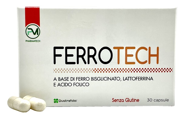 FERROTECH 30 CAPSULE DA 550MG - farmascienza.it