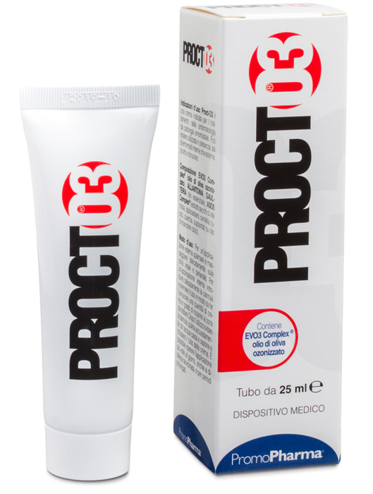 PROCTO3 CREMA PER TRATTAMENTO EMORROIDI 25 ML - farmascienza.it