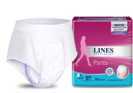 LINES SPECIALIST PANTS PLUS MEDIUM X 8 PEZZI PHARMA - farmascienza.it