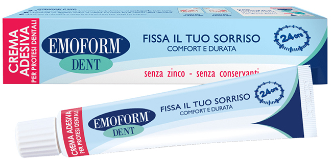 EMOFORM DENT CREMA ADESIVA PER PROTESI DENTALI 45 G PROMOZIONE - farmascienza.it