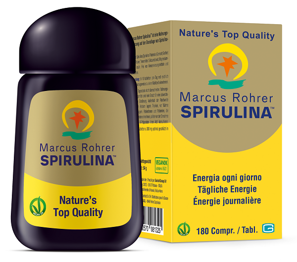 SPIRULINA MARCUS ROHRER 180 COMPRESSE - farmascienza.it