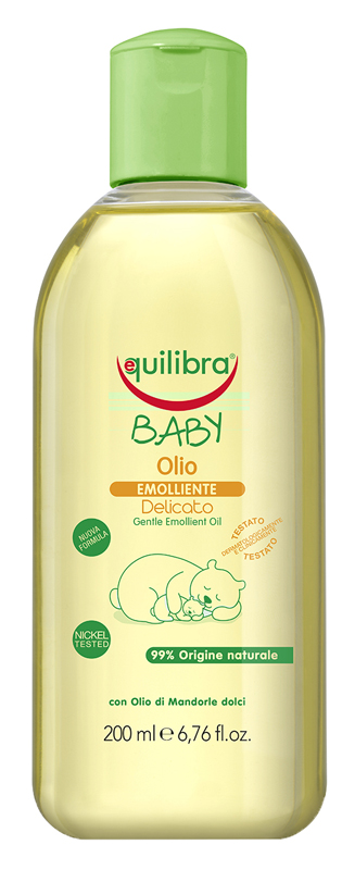 OLIO NATURALE EMOLLIENTE BABY 200 ML - farmascienza.it