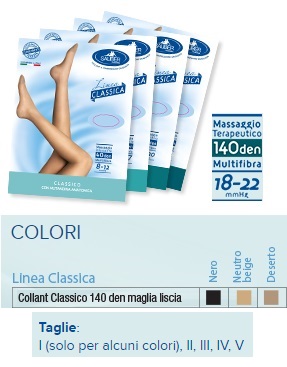 SAUBER COLLANT 140 DENARI MAGLIA LISCIA NEUTRO BEIGE 4 LINEA CLASSICA - farmascienza.it