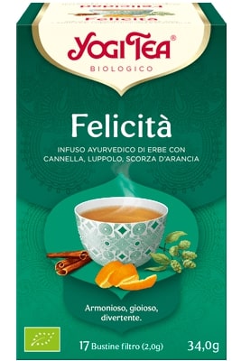 YOGI TEA FELICITA' 34 G - farmascienza.it