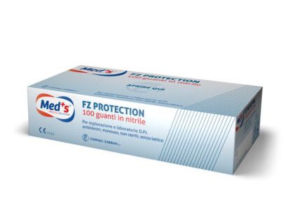 GUANTI MEDS PROTECTION Z NITRILE SENZA POLVERE DPI M - farmascienza.it