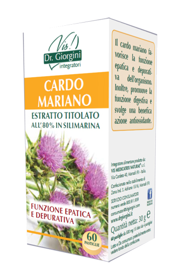CARDO MARIANO ESTRATTO TITOLATO 60 PASTIGLIE - farmascienza.it