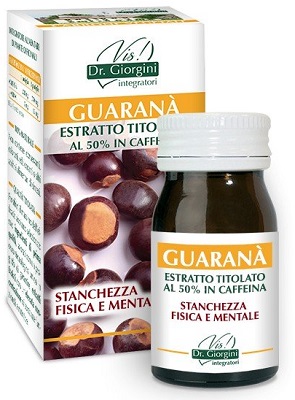 GUARANA' ESTRATTO TITOLATO 60 PASTIGLIE - farmascienza.it