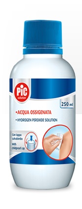 PIC SOLUTION ACQUA OSSIGENATA 10 VOLUMI PEROSSIDO DI IDROGENO 3% 250 ML - farmascienza.it