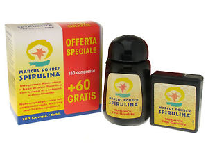 SPIRULINA MARCUS ROHRER 180 COMPRESSE + OF - farmascienza.it