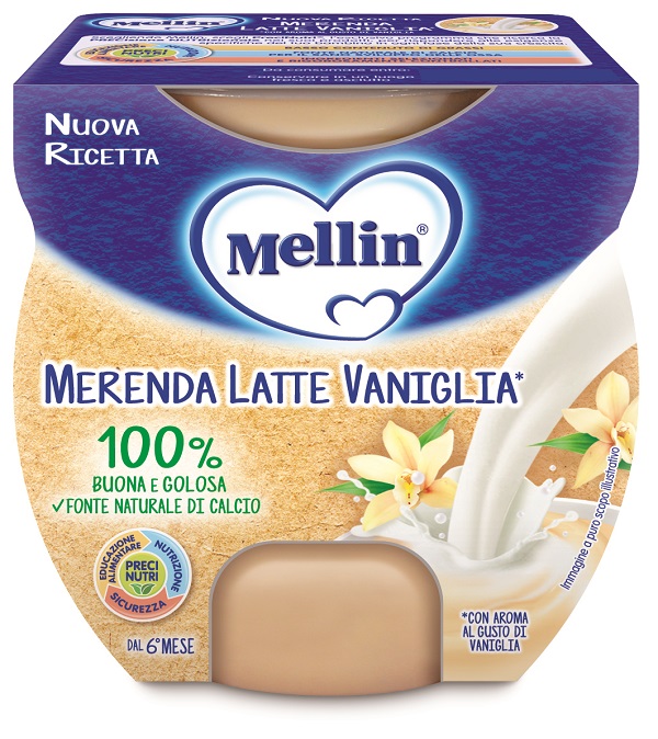 MELLIN MERENDA LATTE VANIGLIA 2 X 100 G - farmascienza.it
