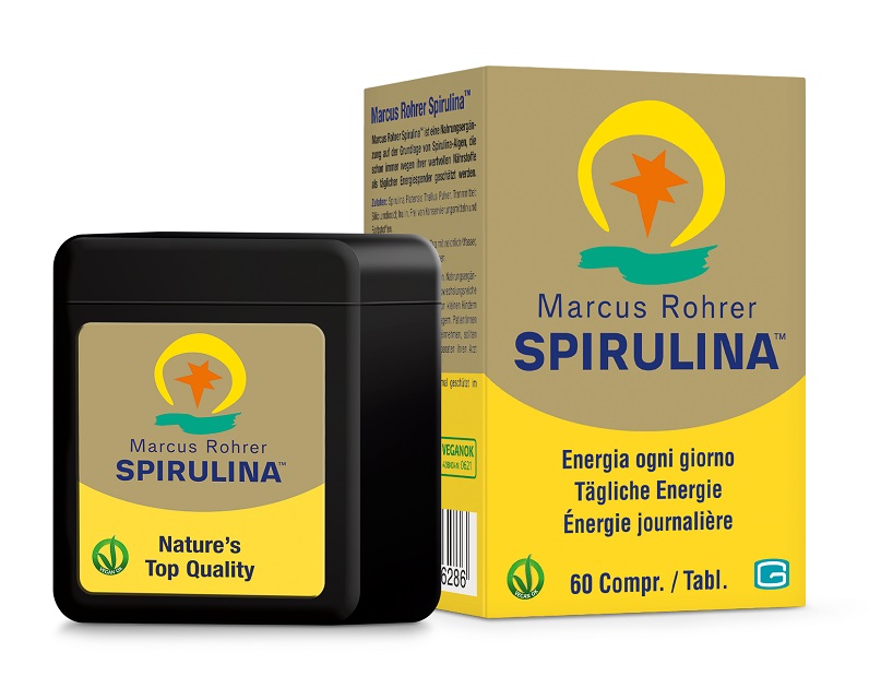SPIRULINA MARCUS ROHRER TASCABILE 60 COMPRESSE - farmascienza.it