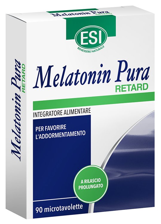 ESI MELATONIN PURA RETARD 90 MICROTAVOLETTE - farmascienza.it