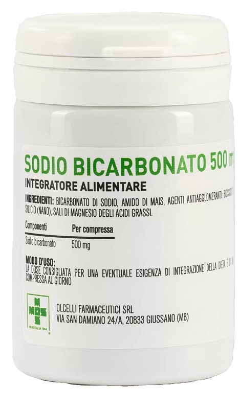 SODIO BICARBONATO 500 MG 100 COMPRESSE - farmascienza.it